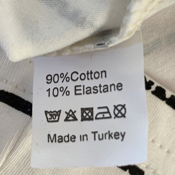 PRODUIT ORIGINAL Paris Mon Amour Eiffel Tower Shirt Striped Lace XS - Picture 6 of 6